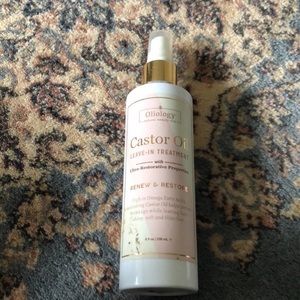 Oilology castor oil leave in treatment